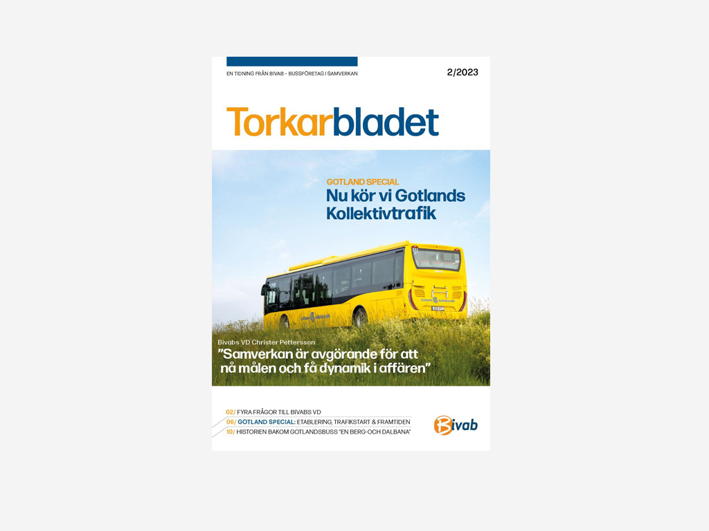 Bivabs digitala tidning Torkarbladet- nummer 2 2023.
